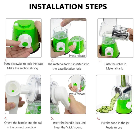 Drum Vegetables Cutter